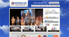 Desktop Screenshot of frederickair.com